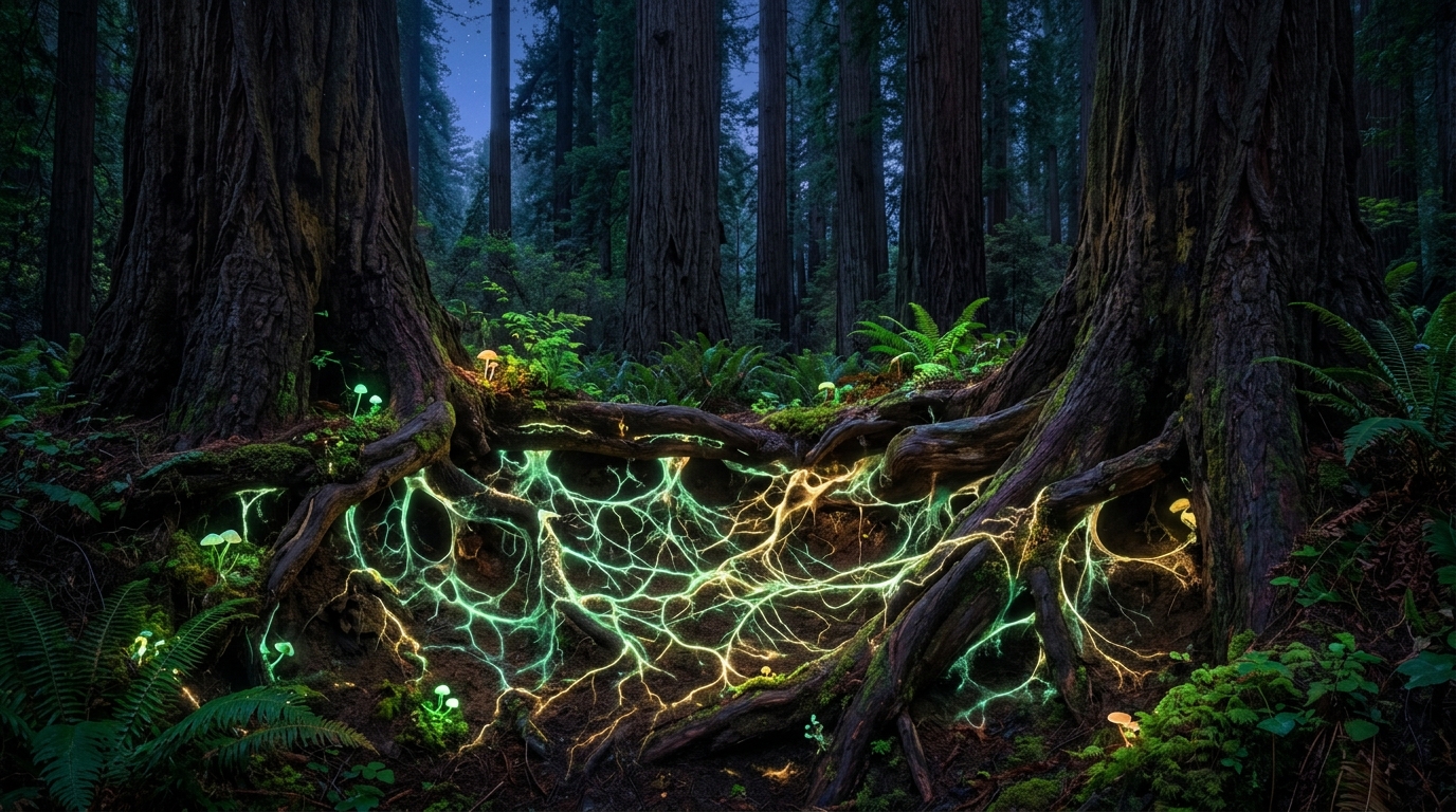 The Wood Wide Web: Secret Underground Networks of Ancient Forests